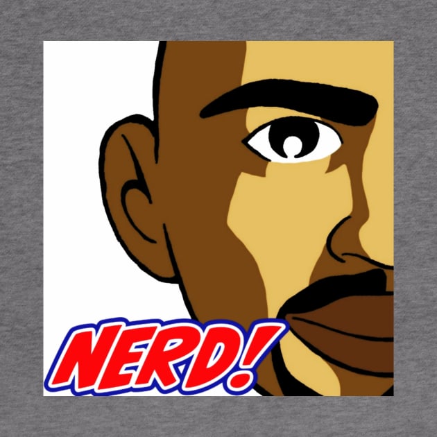 nerd face logo 2 by Ed Johnson Presents NERD! Merch